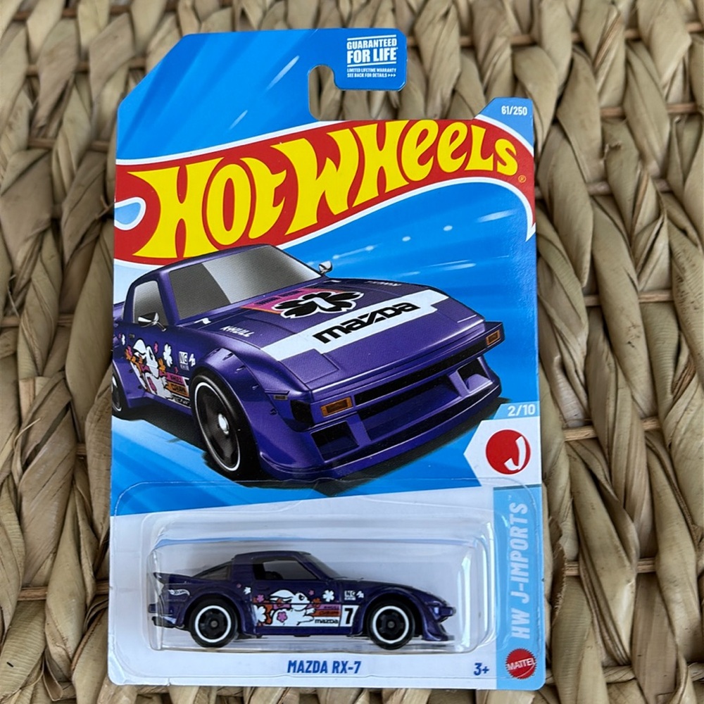 Mazda RX7 RX7 Purple Race Car JDM Japanese Vehicle Hot Wheels Hotwheels 2026 🆕